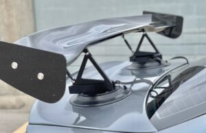 This Vacuum Mount System Can Attach a Huge Wing to Your Car Without Drilling