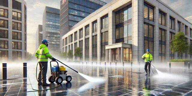 Commercial Power Washing for UK Businesses